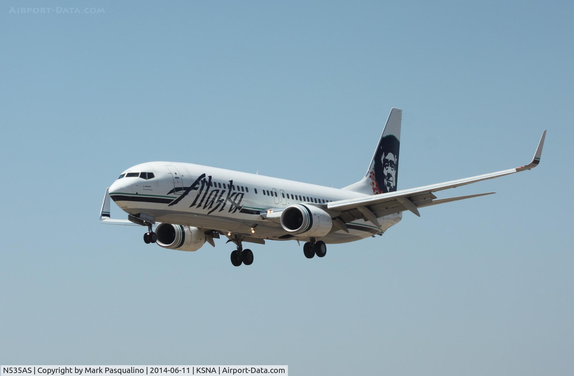 N535AS, 2011 Boeing 737-890 C/N 35200, Boeing 737-800