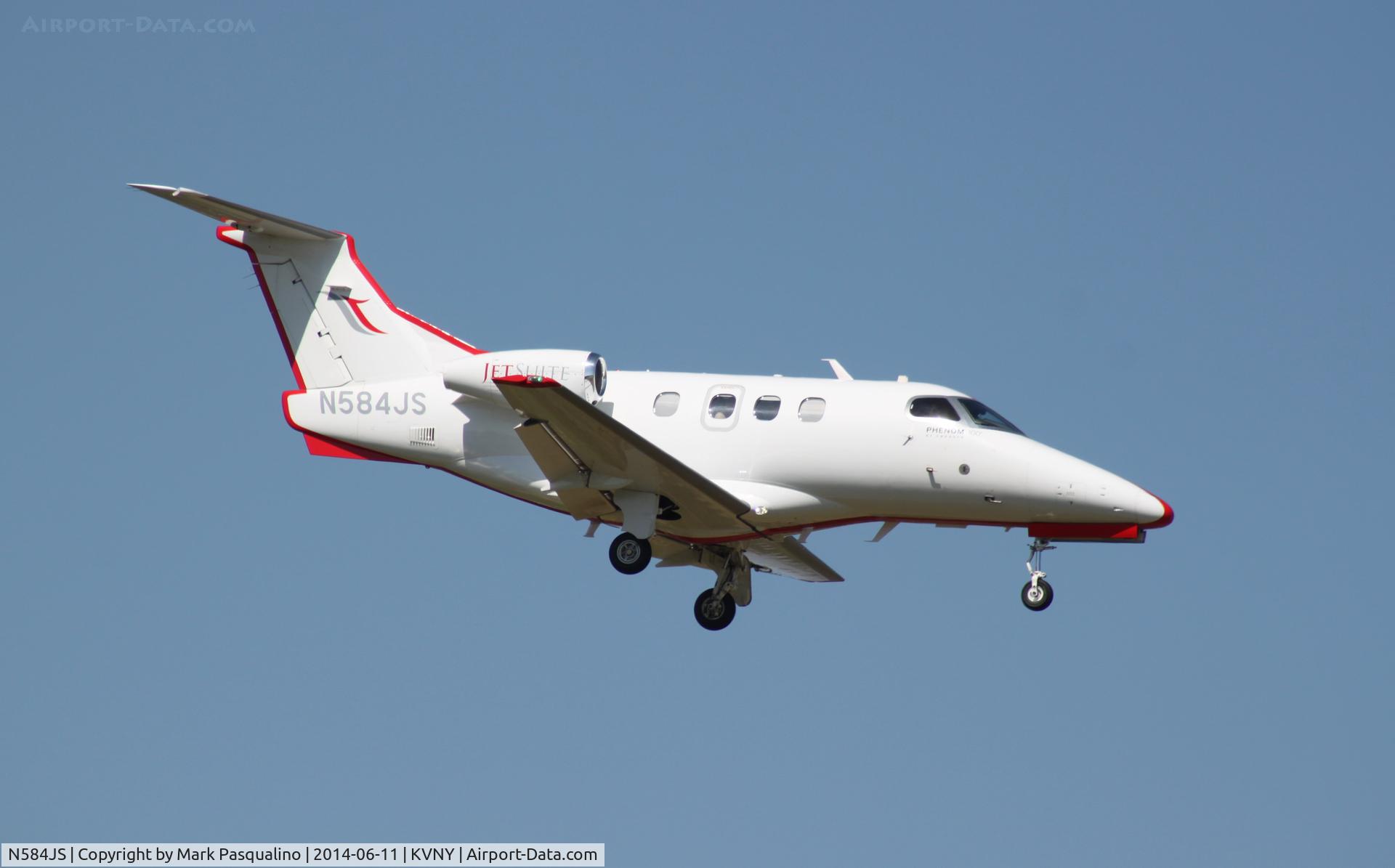 N584JS, 2010 Embraer EMB-500 Phenom 100 C/N 50000140, EMB-500