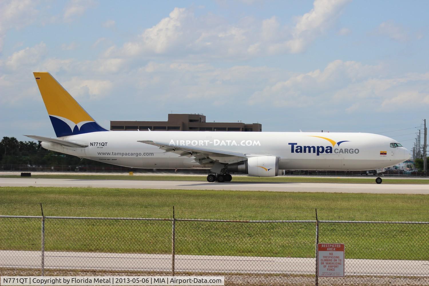 N771QT, Boeing 767-381F C/N 33404, Tampa Cargo 767-300