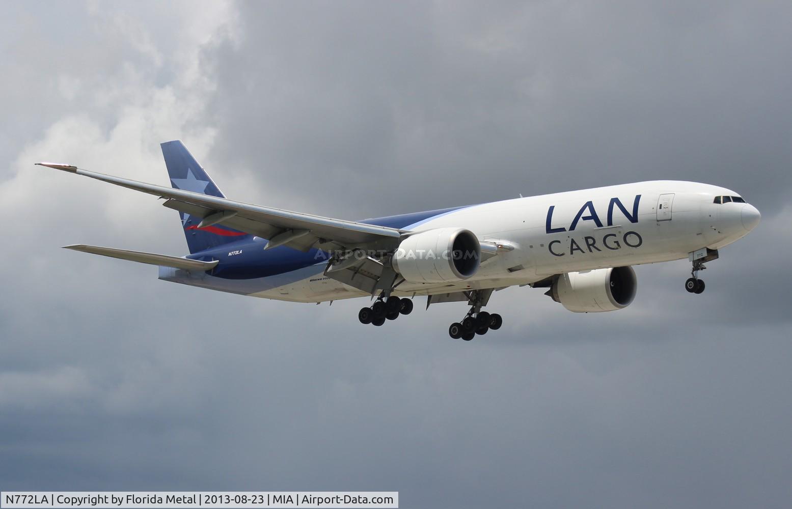N772LA, 2009 Boeing 777-F6N C/N 37708, LAN Colombia Cargo 777-200F