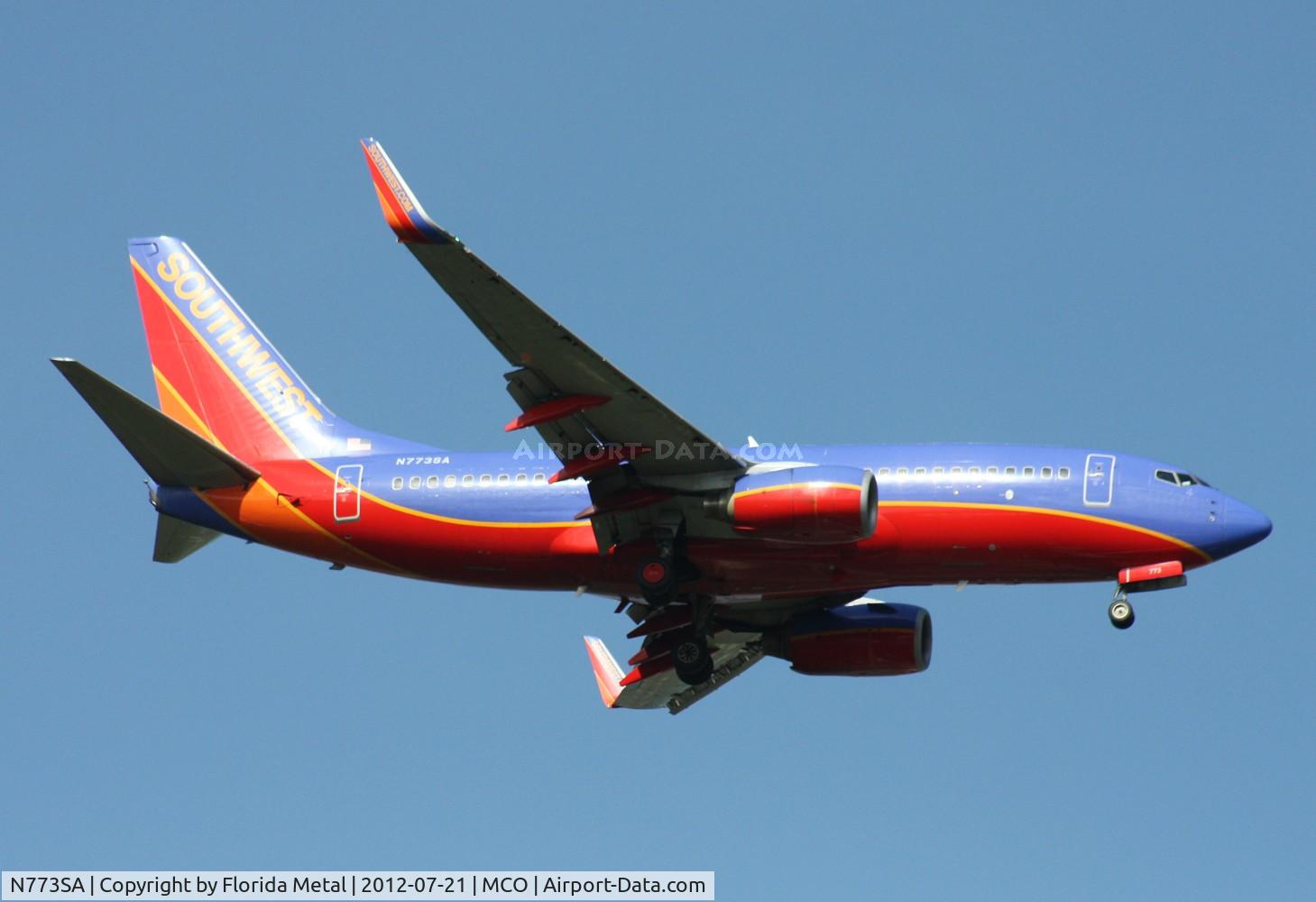 N773SA, 2000 Boeing 737-7H4 C/N 27881, Southwest 737-700