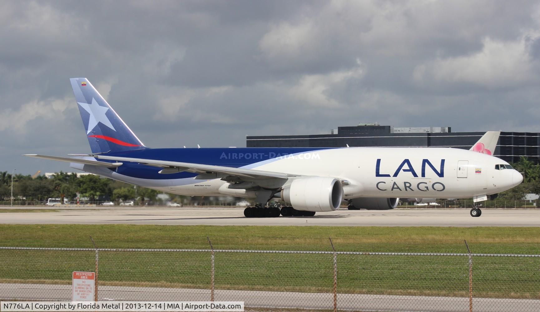 N776LA, 2012 Boeing 777-F16 C/N 38091, LAN Colombia Cargo 777-200LRF
