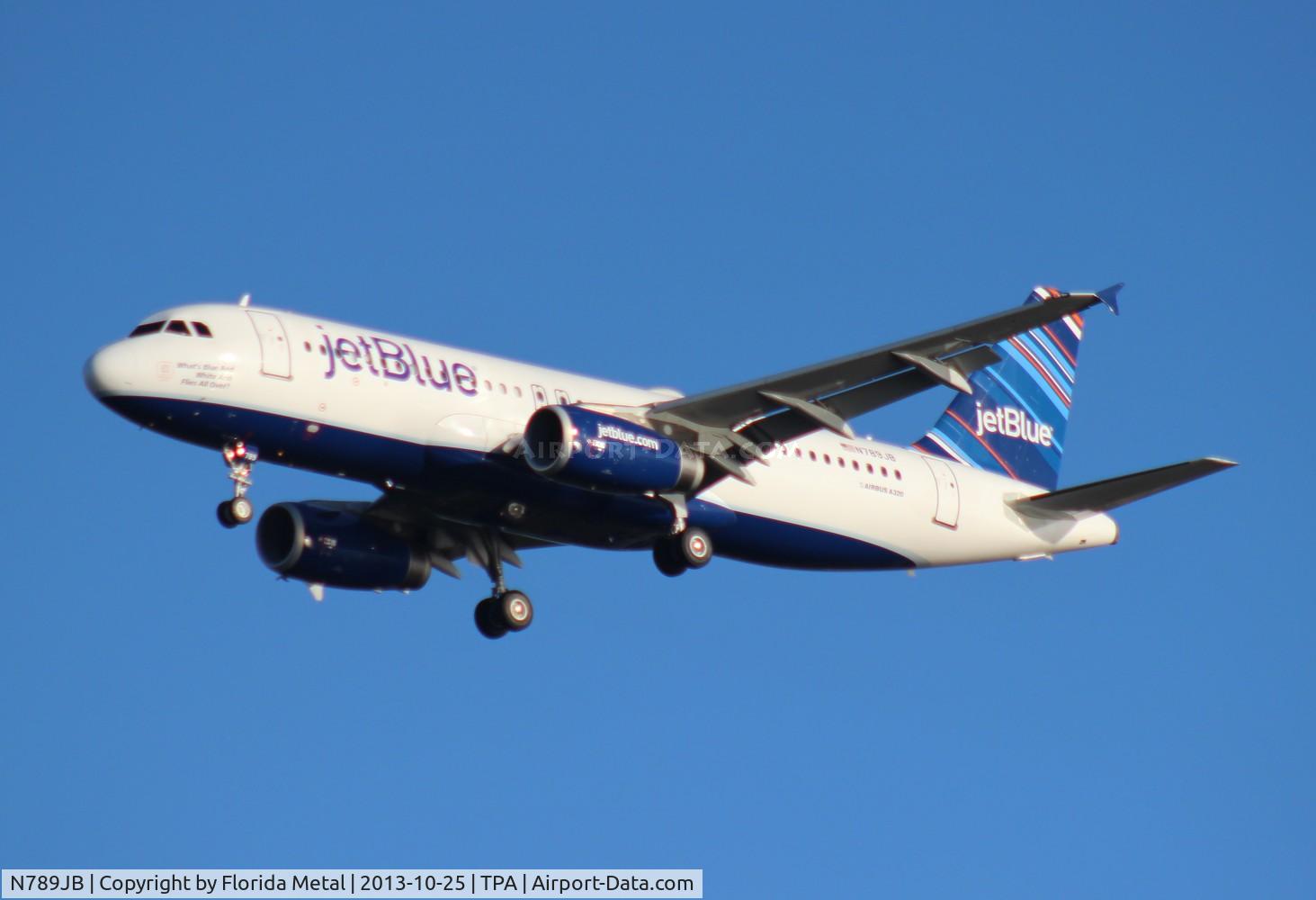 N789JB, 2011 Airbus A320-232 C/N 4612, Jet Blue A320