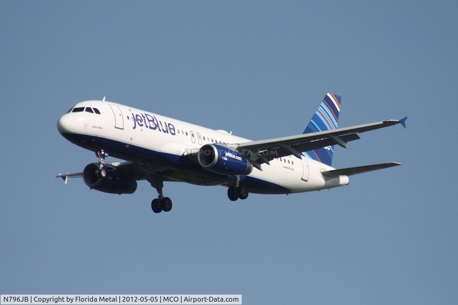 N796JB, 2012 Airbus A320-232 C/N 5060, Jet Blue A320