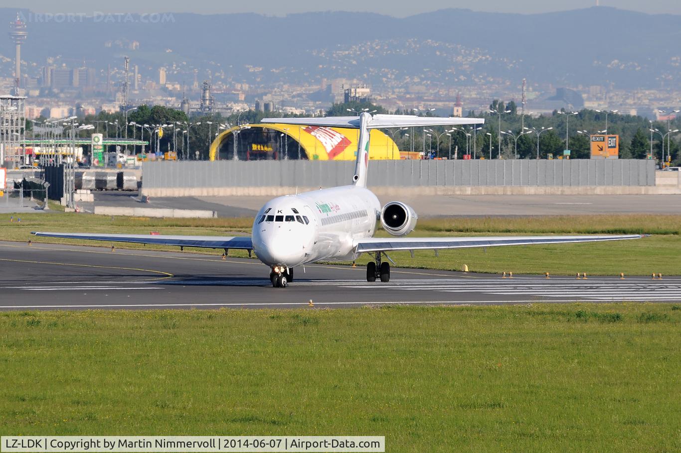 LZ-LDK, 1987 McDonnell Douglas MD-82 (DC-9-82) C/N 49432/1378, Bulgarian Air Charter