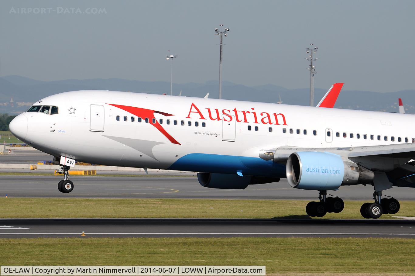 OE-LAW, 1992 Boeing 767-3Z9/ER C/N 26417, Austrian Airlines