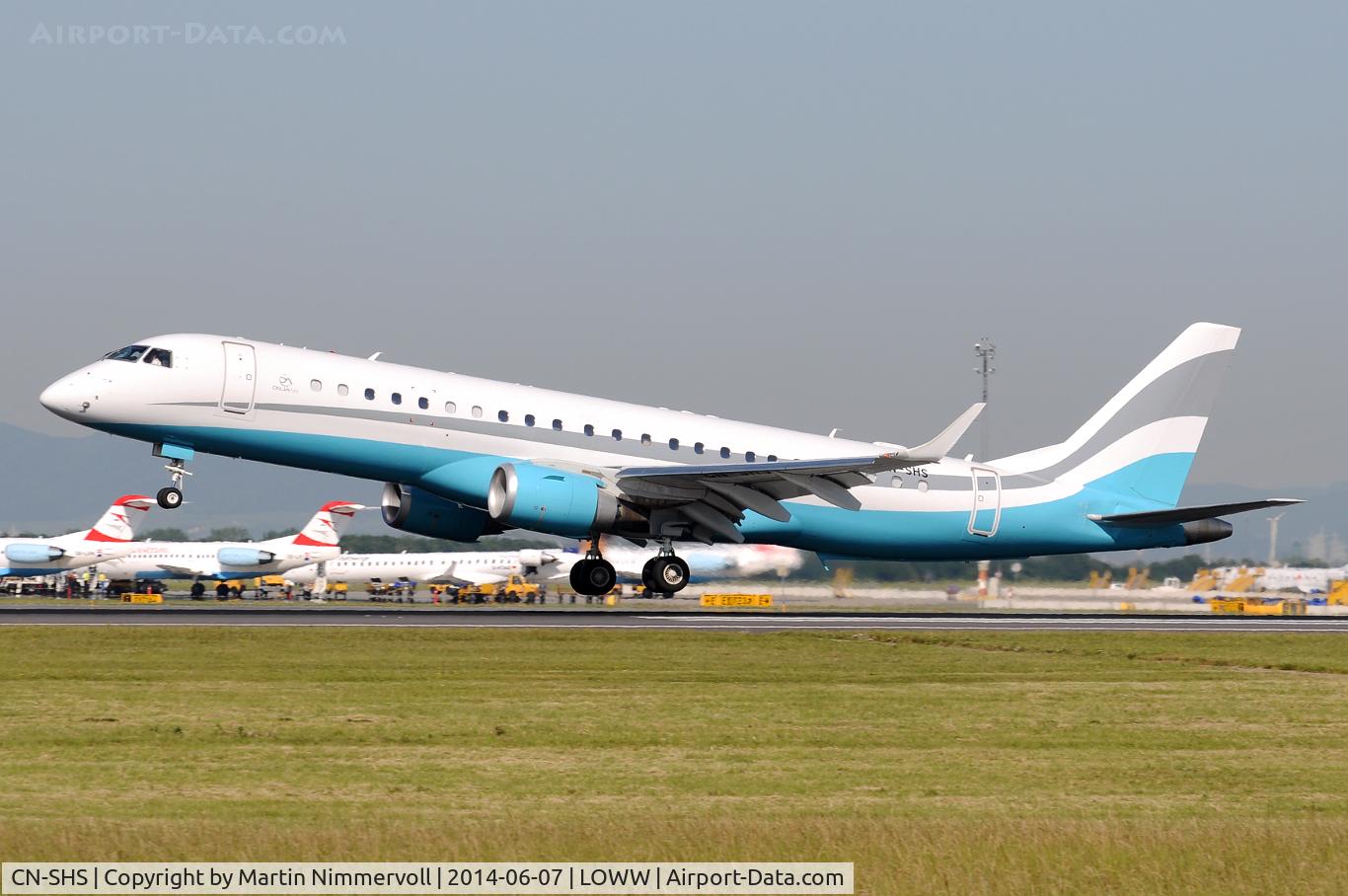 CN-SHS, 2011 Embraer ERJ-190-100ECJ Lineage 1000 C/N 19000307, Dalia Air