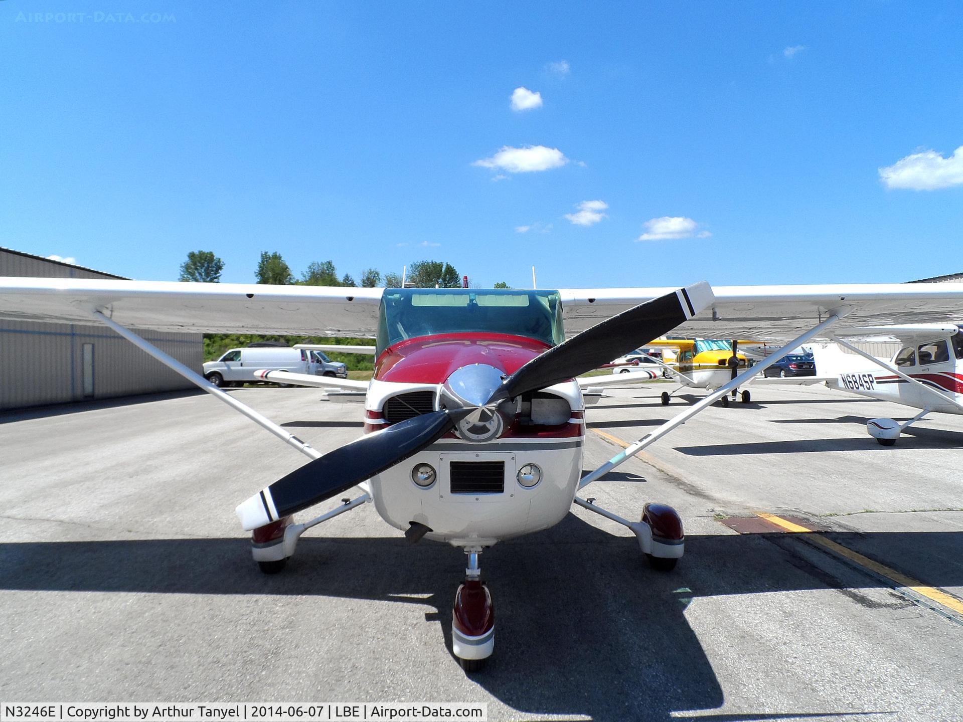 N3246E, 1982 Cessna 182R Skylane C/N 18268239, On display @ the 2014 Westmoreland County Airshow