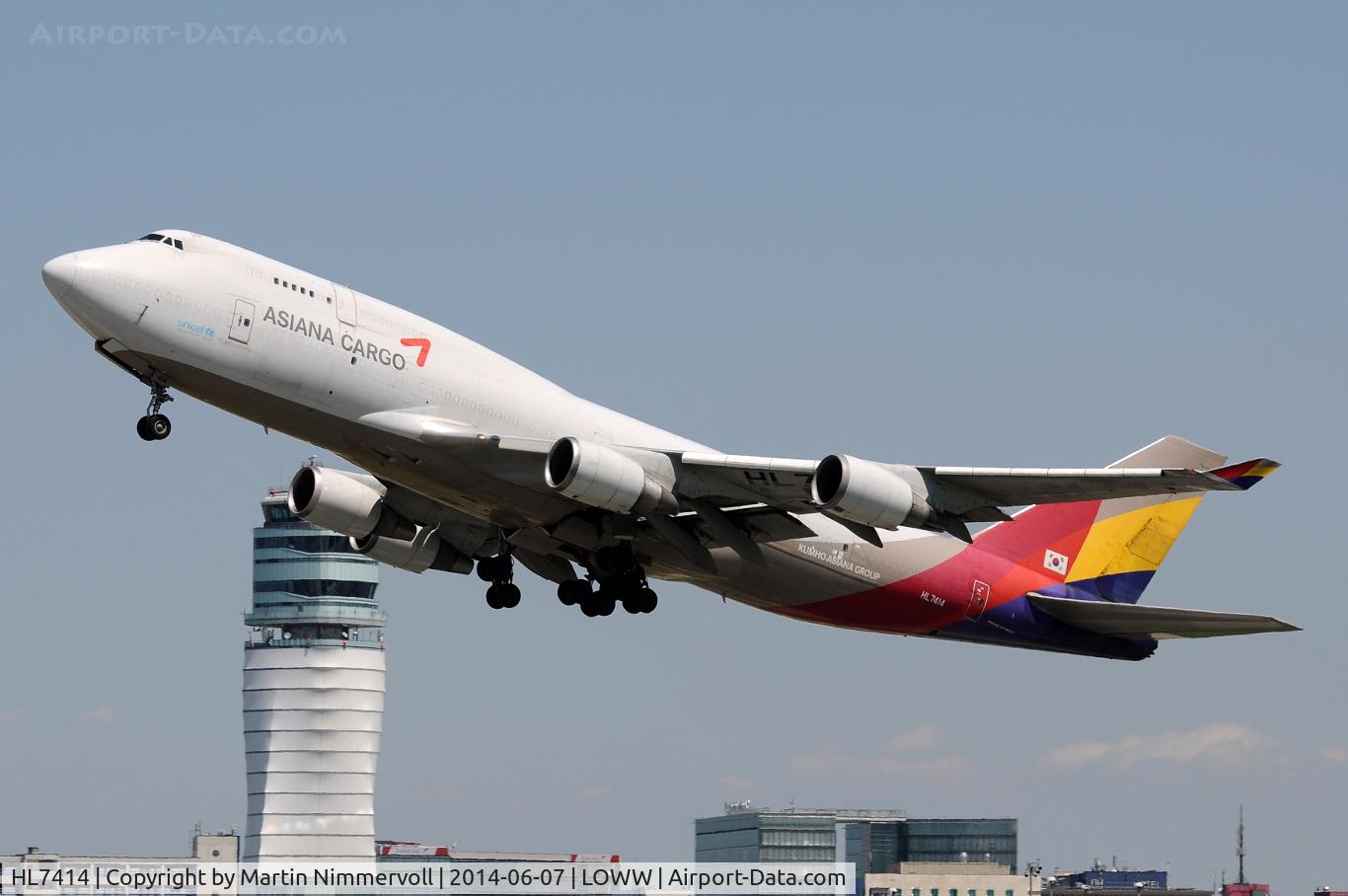 HL7414, 1991 Boeing 747-48EM(BDSF) C/N 25452, Asiana Cargo