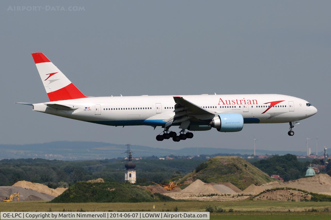 OE-LPC, 2002 Boeing 777-2Z9/ER C/N 29313, Austrian Airlines