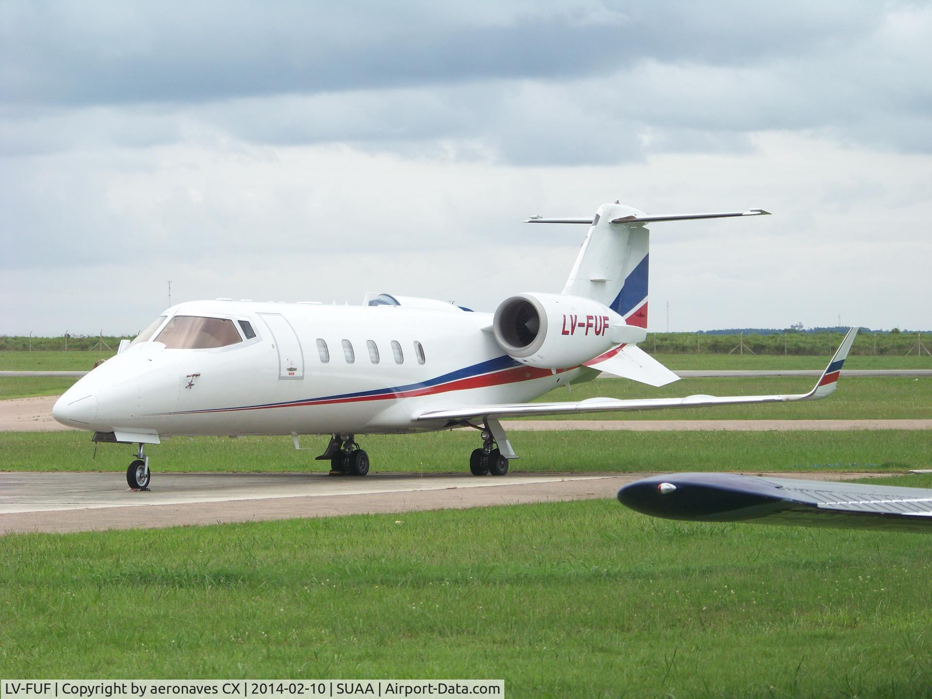 LV-FUF, 2000 Learjet 60 C/N 60-165, Estacionado en plataforma hace varios meses.