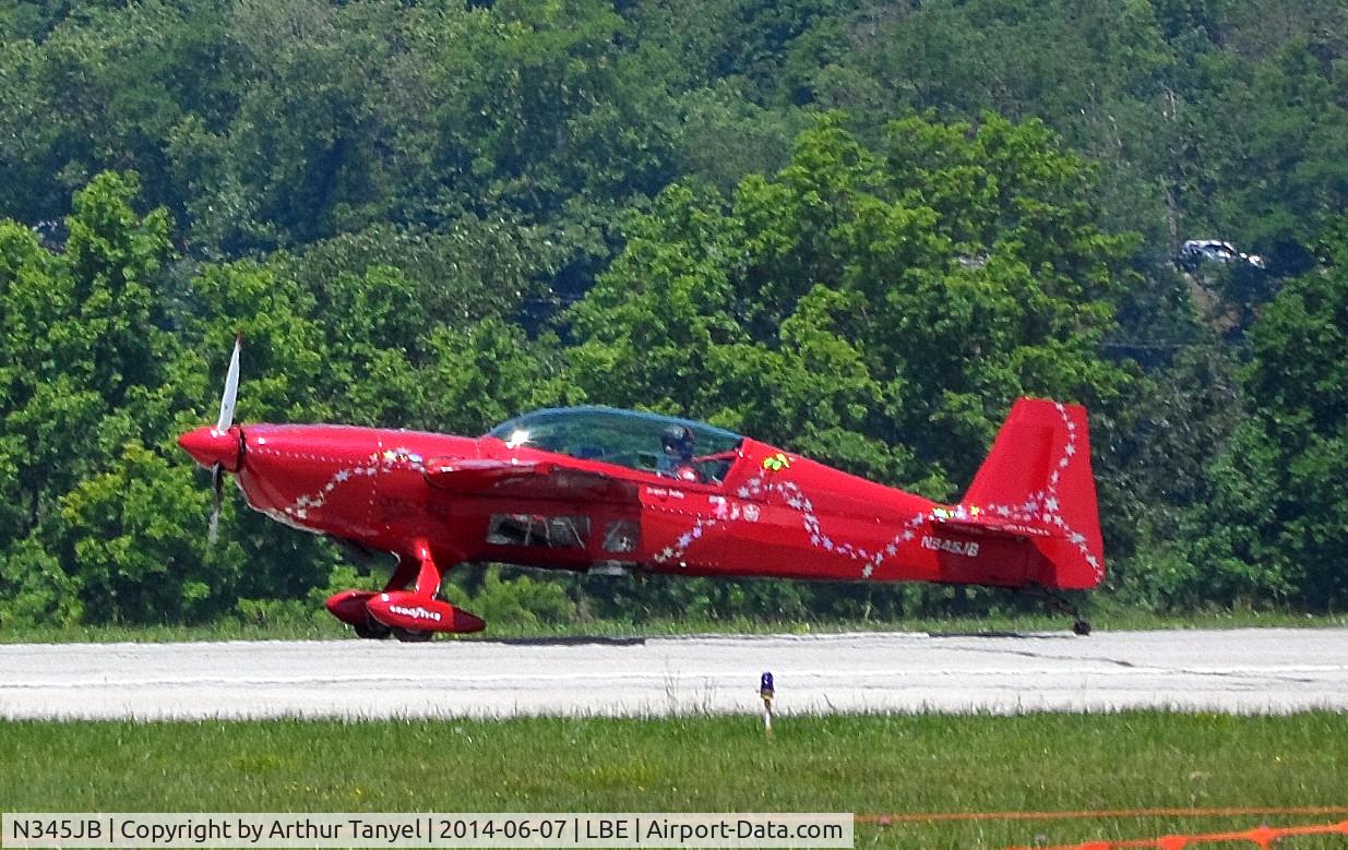 N345JB, 1990 Extra EA-300 C/N 013, @ the 2014 Westmoreland County Airshow