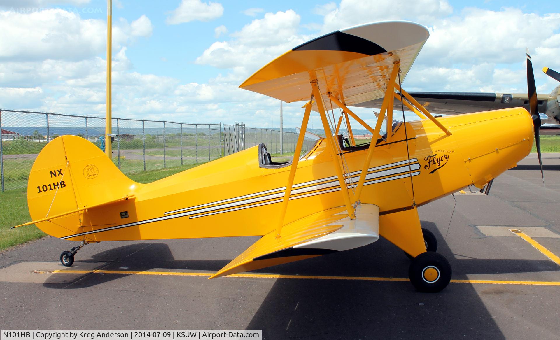 N101HB, 2005 Hatz Bantam C/N 001, Hatz Bantam on display in Superior, WI.