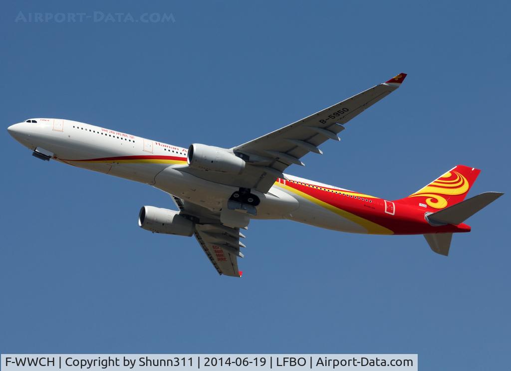 F-WWCH, 2014 Airbus A330-343 C/N 1532, C/n 1532 - To be B-5950