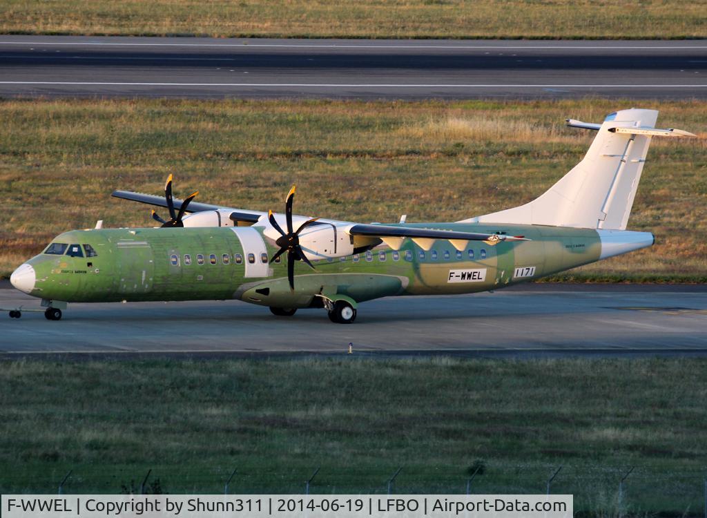 F-WWEL, 2014 ATR 72-600 (72-212A) C/N 1171, C/n 1171