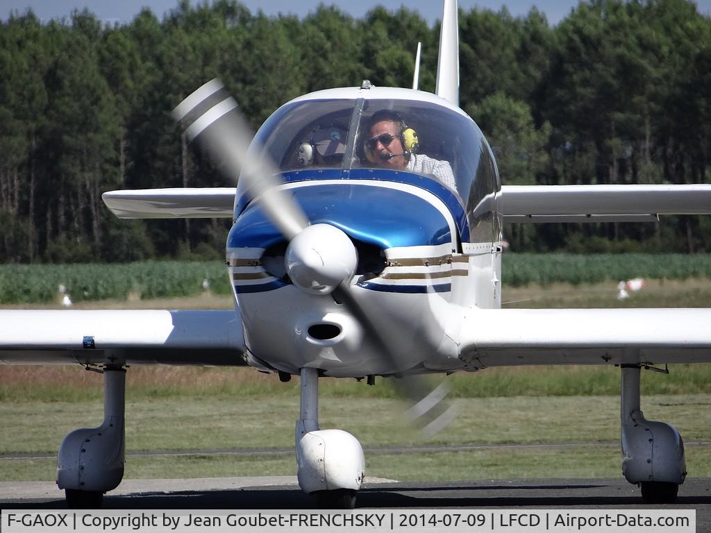 F-GAOX, Robin DR-400-140B Major C/N 1240, aéroclub d'Andernos