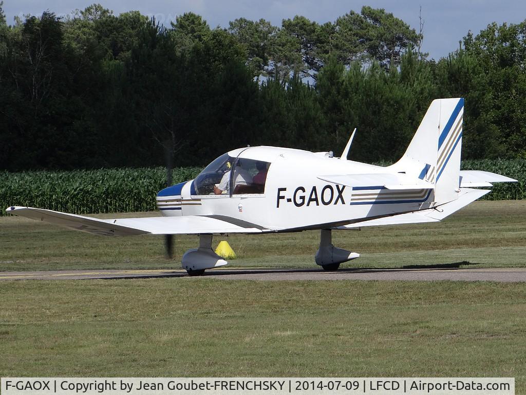 F-GAOX, Robin DR-400-140B Major C/N 1240, aéroclub d'Andernos
