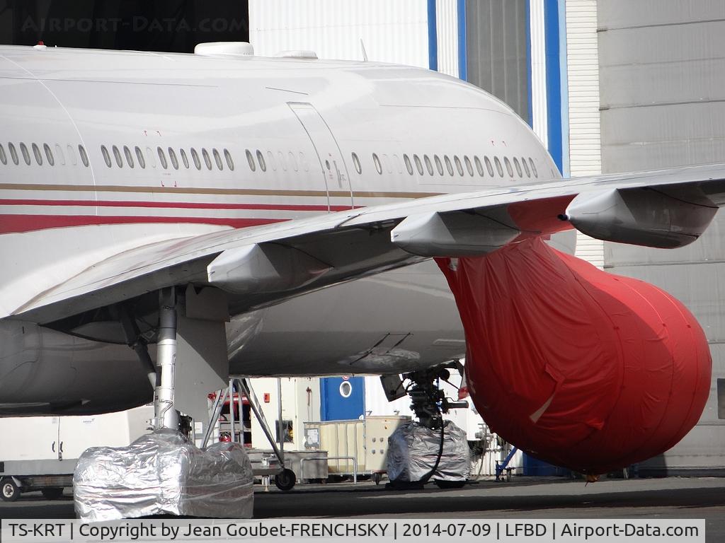 TS-KRT, 2008 Airbus A340-542 C/N 902, ex Tunis Air Force