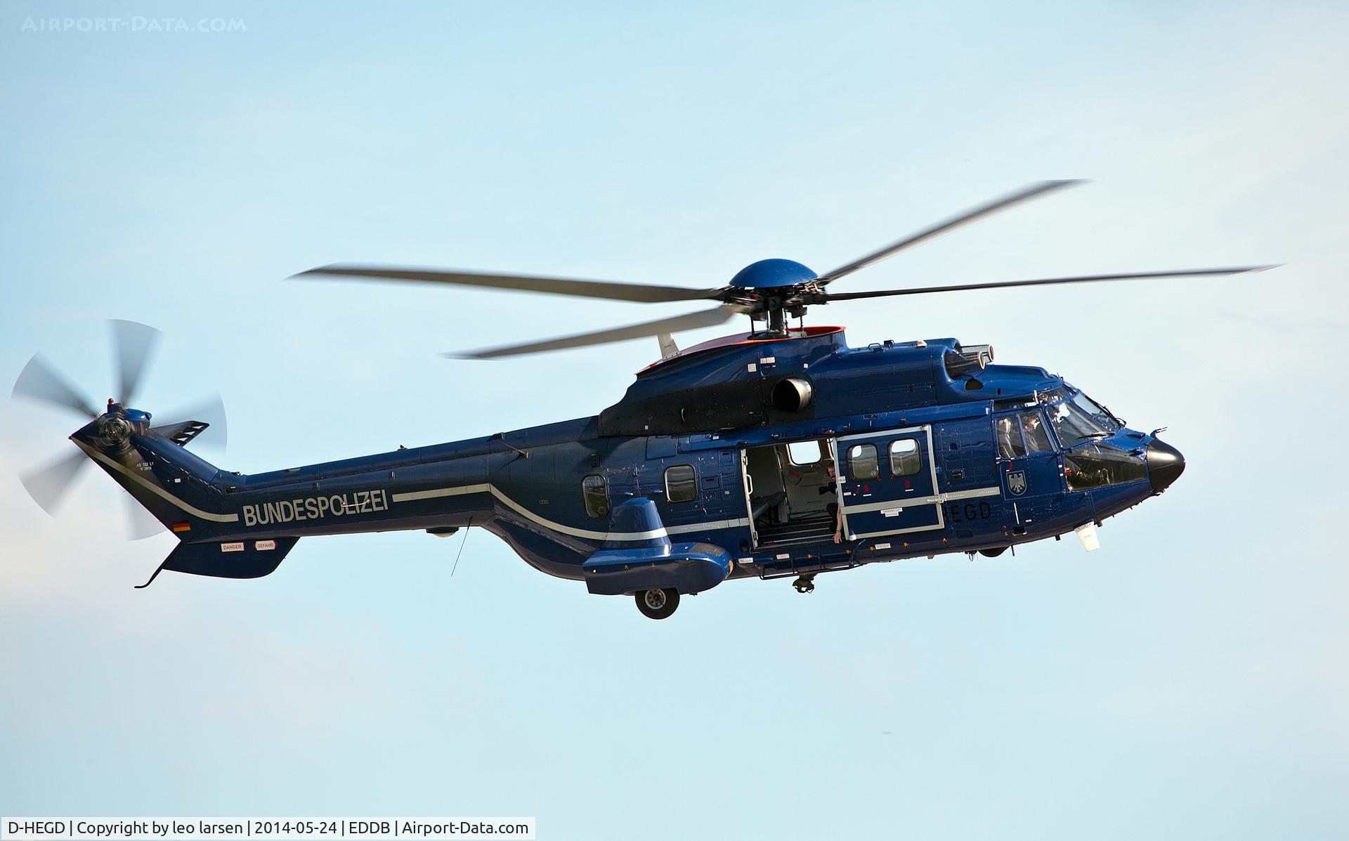 D-HEGD, Aerospatiale AS-332L-1 Super Puma C/N 2018, ILA Berlin 24.5.14