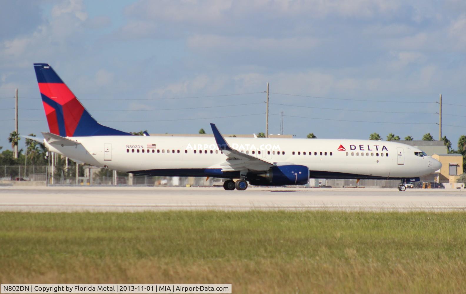 N802DN, 2013 Boeing 737-932/ER C/N 31917, Delta 737-900