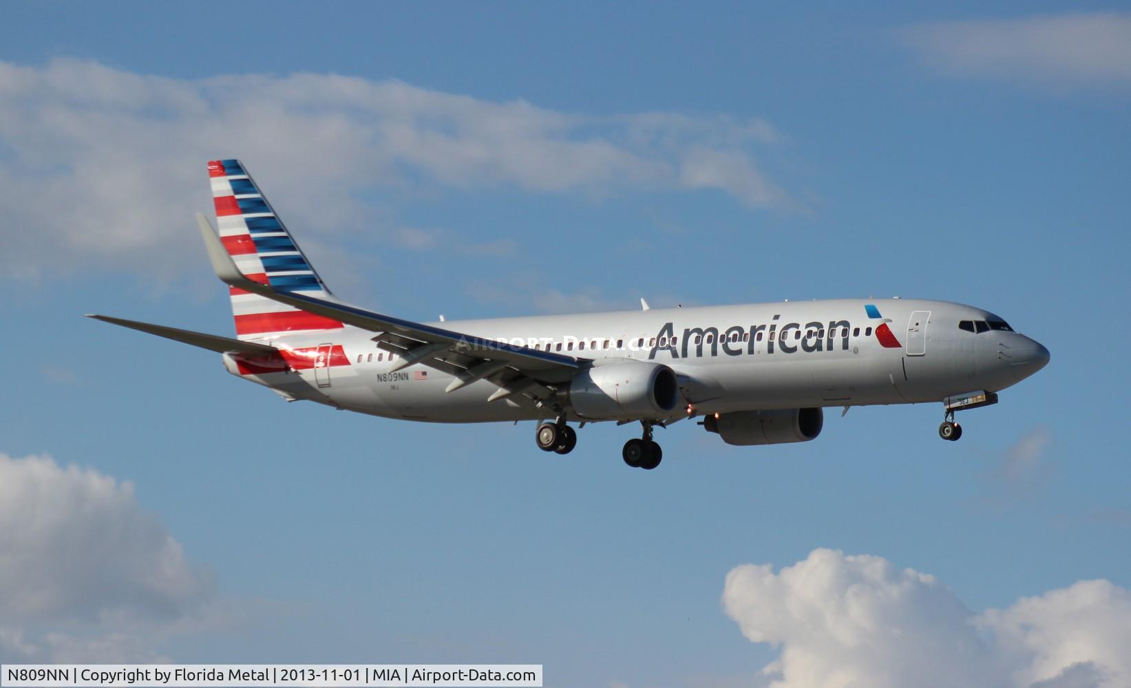 N809NN, 2009 Boeing 737-823 C/N 33519, American 737-800