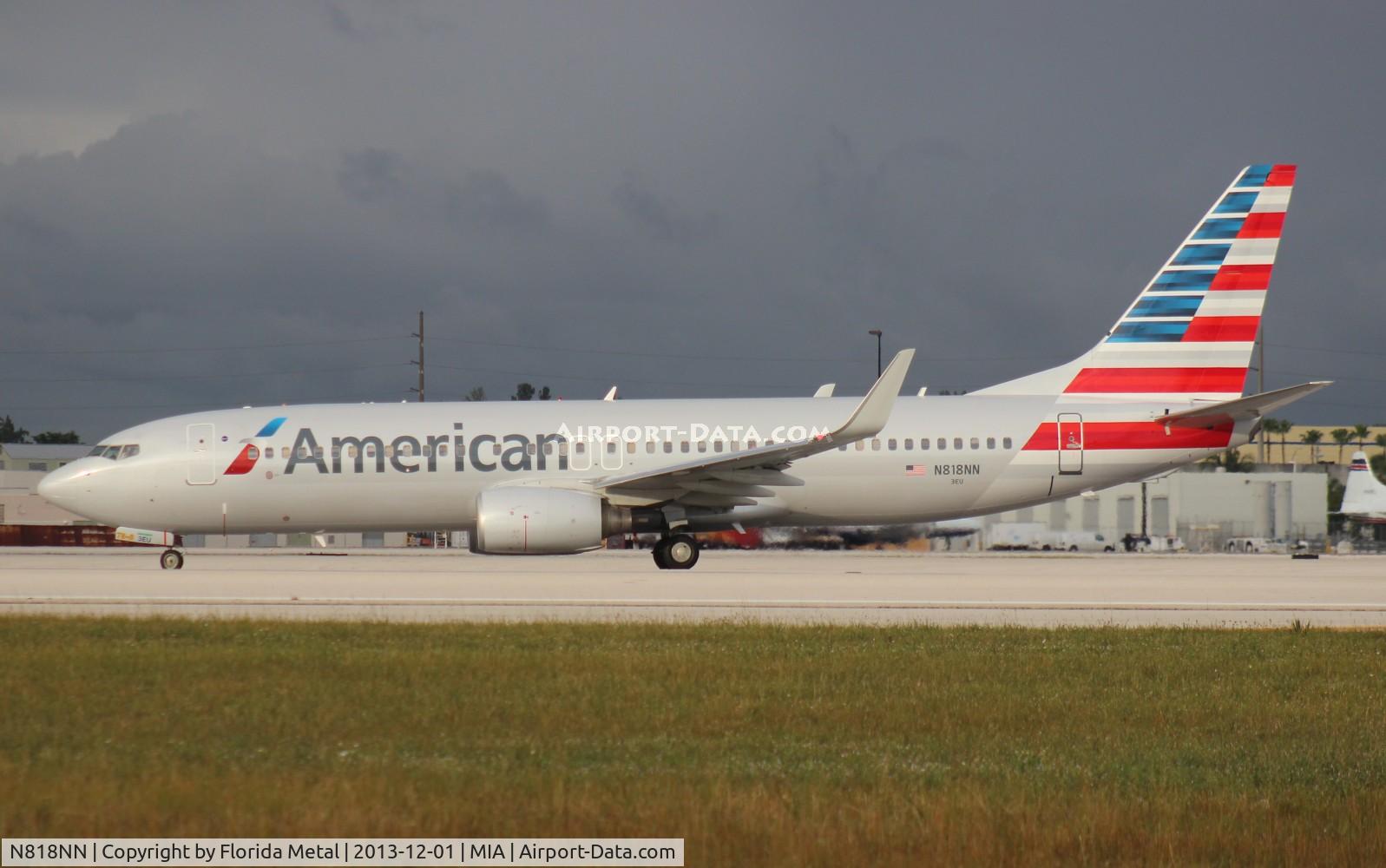 N818NN, 2009 Boeing 737-823 C/N 30910, American 737-800