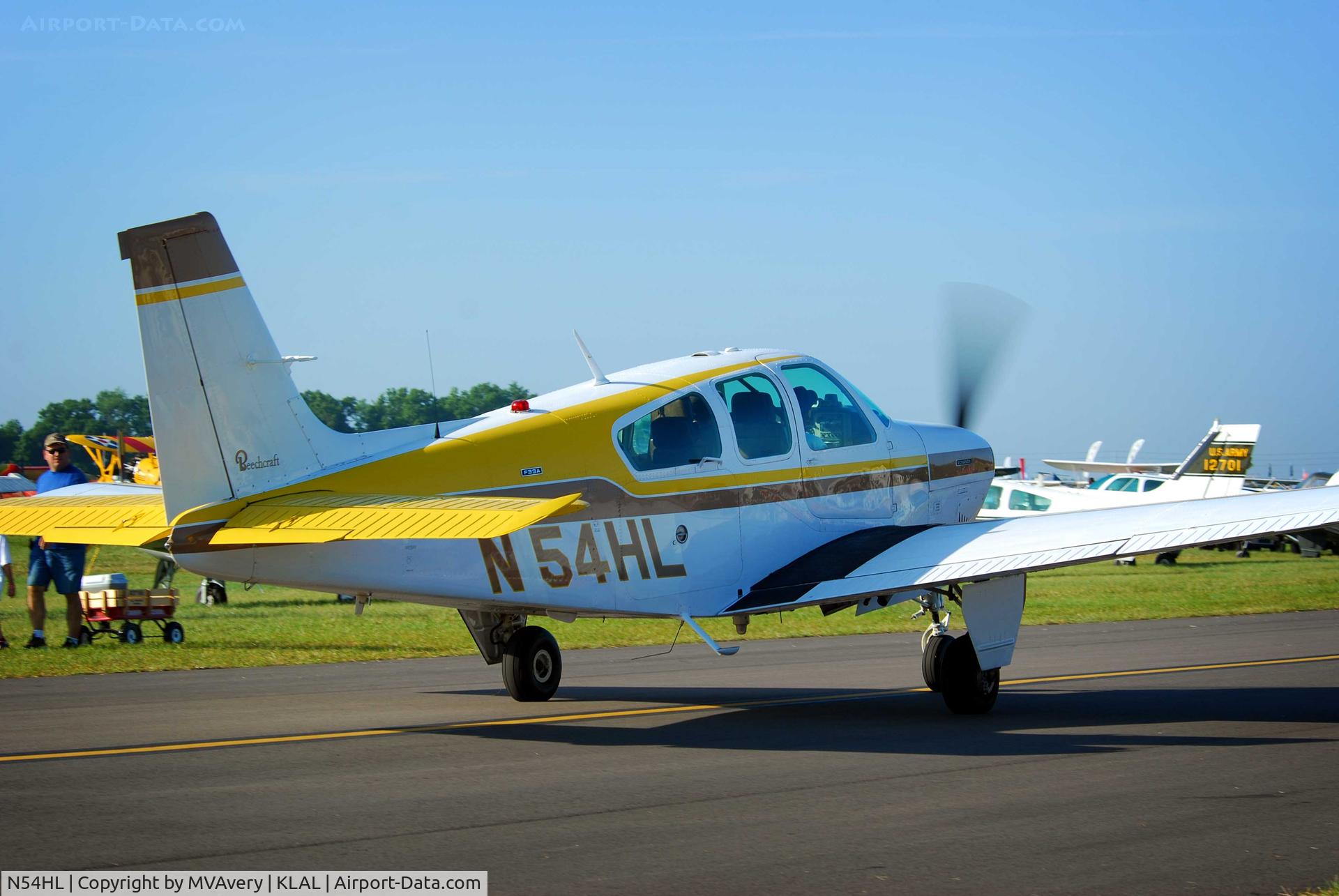 N54HL, 1972 Beech F33A Bonanza C/N CE-376, 2014 Sun n Fun