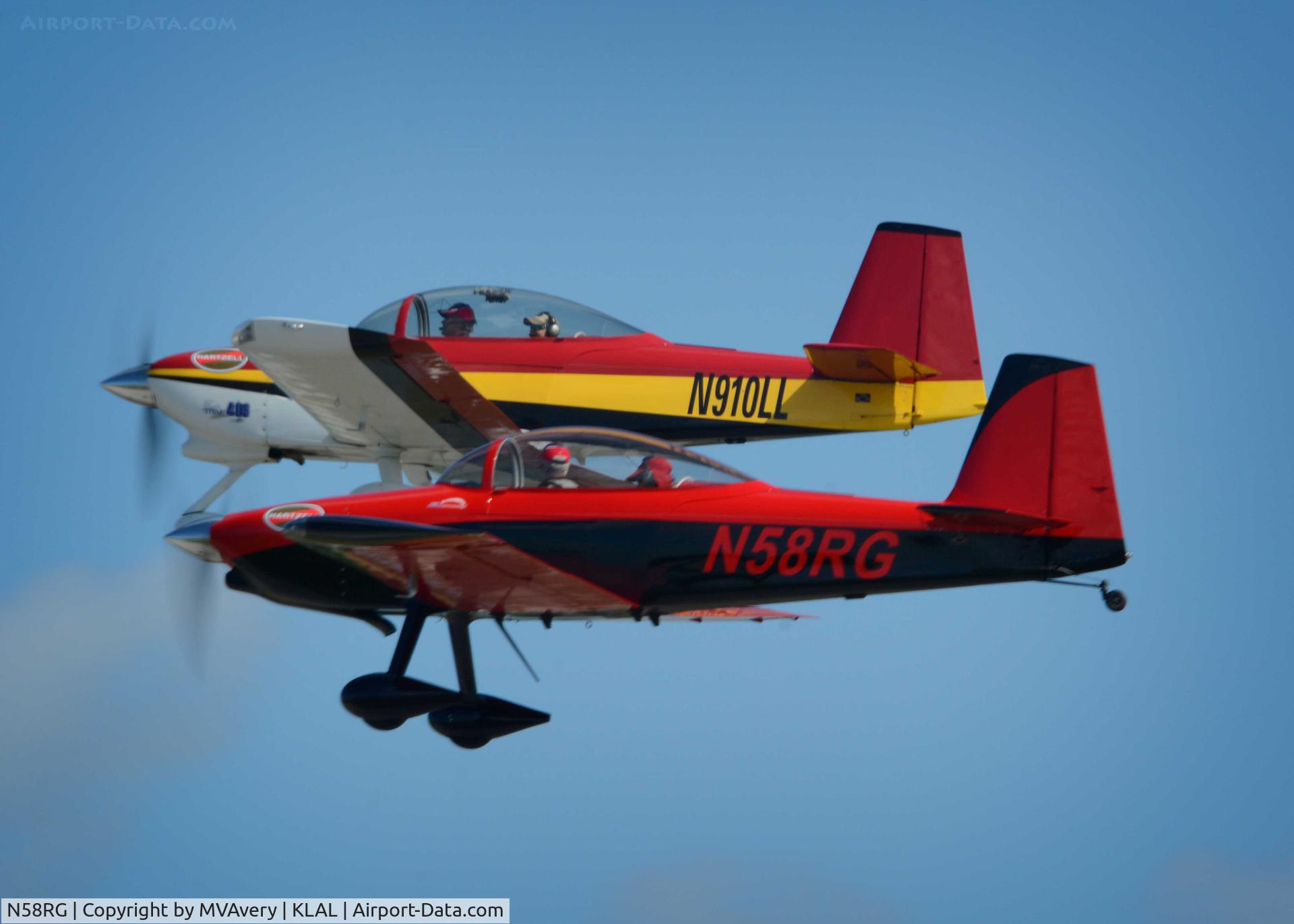 N58RG, Vans RV-8 C/N 80067, 2014 Sun n Fun