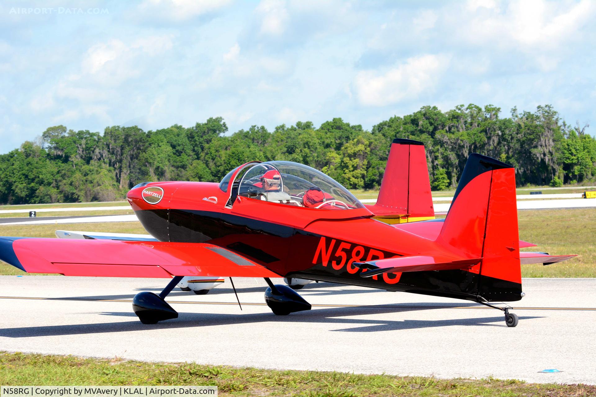 N58RG, Vans RV-8 C/N 80067, 2014 Sun n Fun