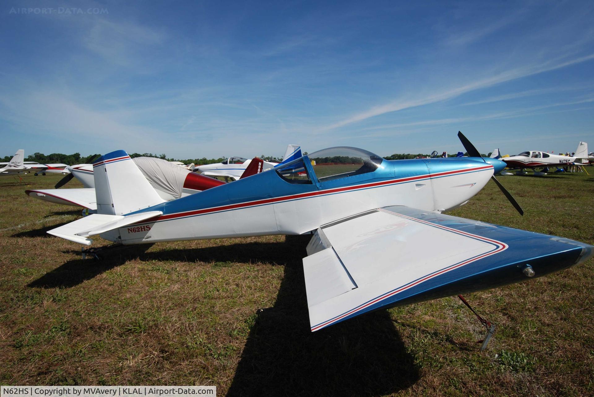 N62HS, 1992 Vans RV-6 C/N 20198, 2014 Sun n Fun
