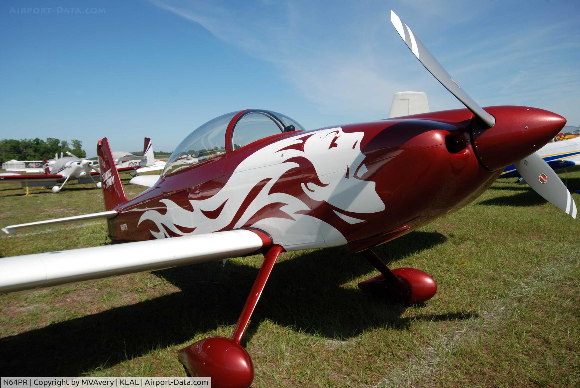 N64PR, 2007 Van's RV-8 C/N 82263, 2014 Sun n Fun