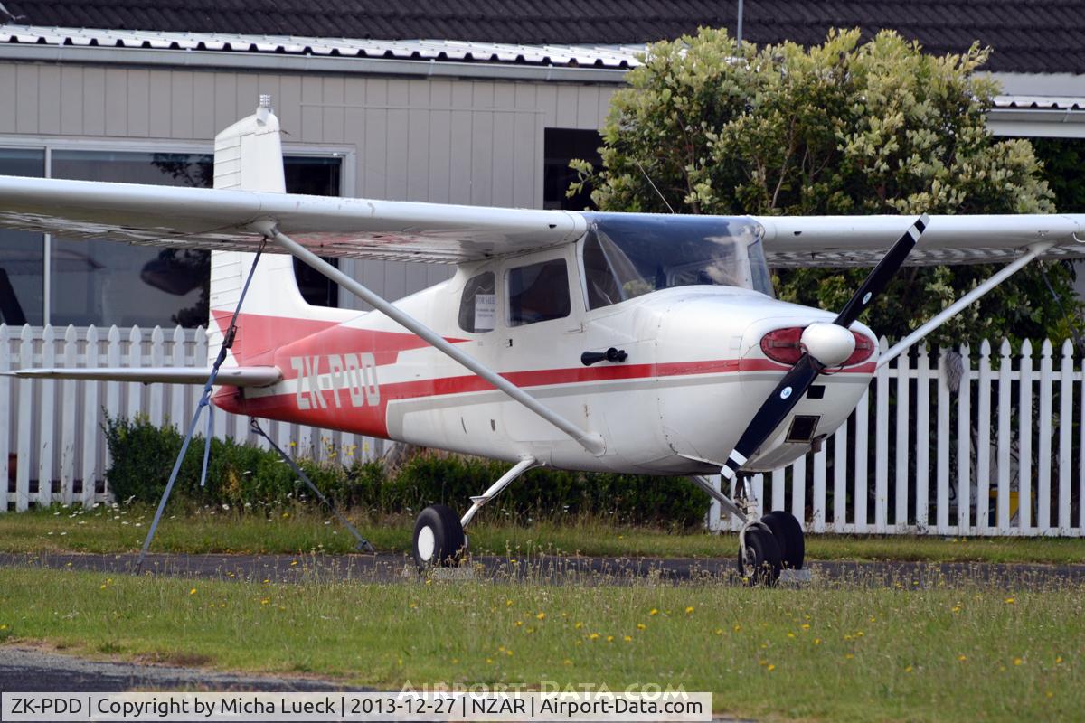ZK-PDD, 1959 Cessna 172 C/N 46108, At Ardmore