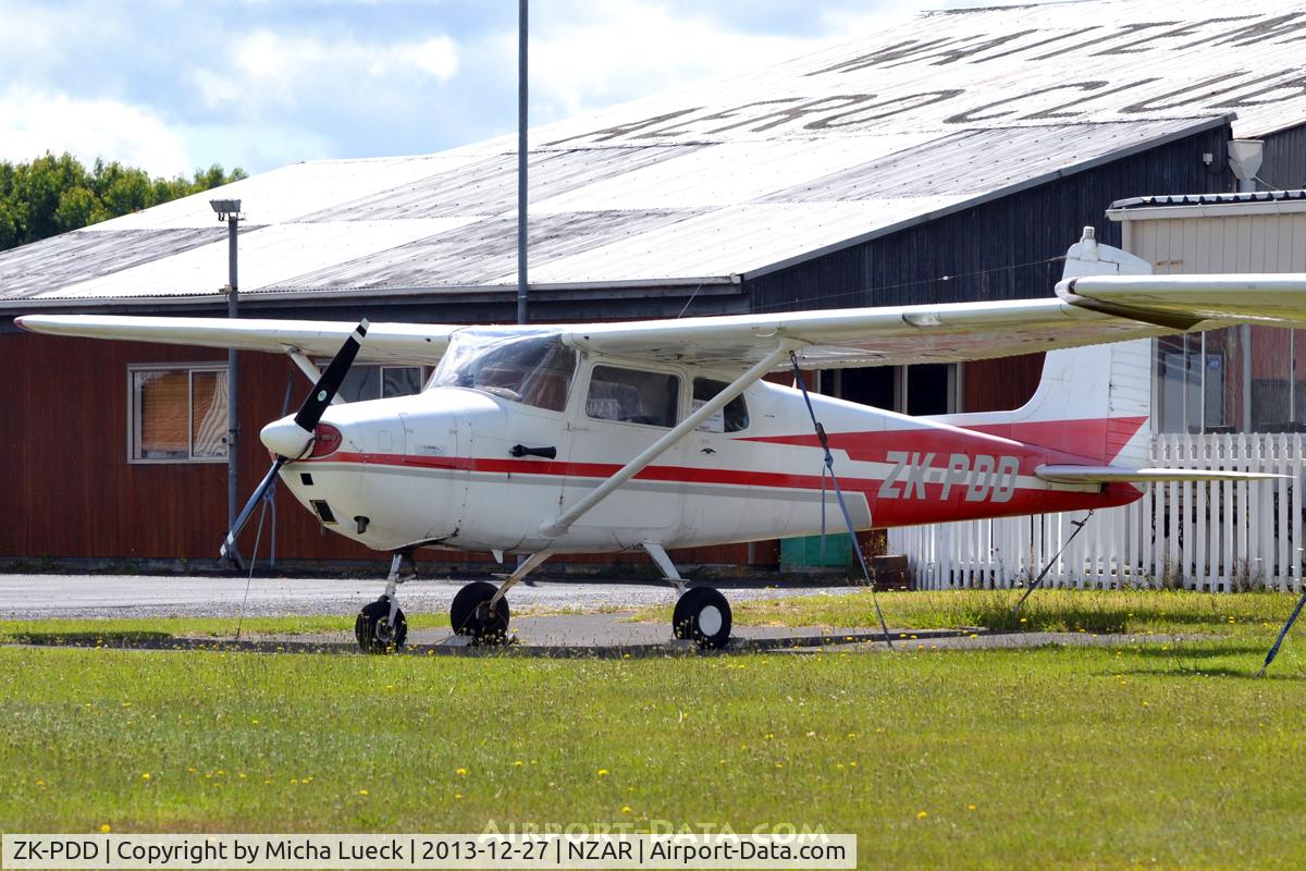 ZK-PDD, 1959 Cessna 172 C/N 46108, At Ardmore