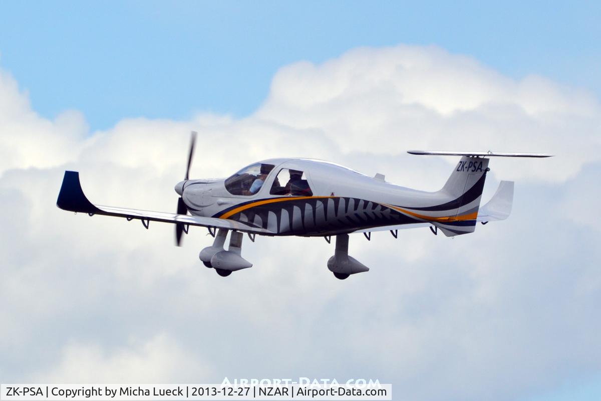 ZK-PSA, Dyn'Aero MCR-4 C/N 104, At Ardmore