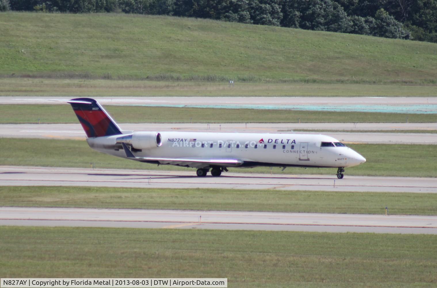 N827AY, 2005 Canadair CRJ-200LR (CL-600-2B19) C/N 8027, Delta Connection CRJ-200