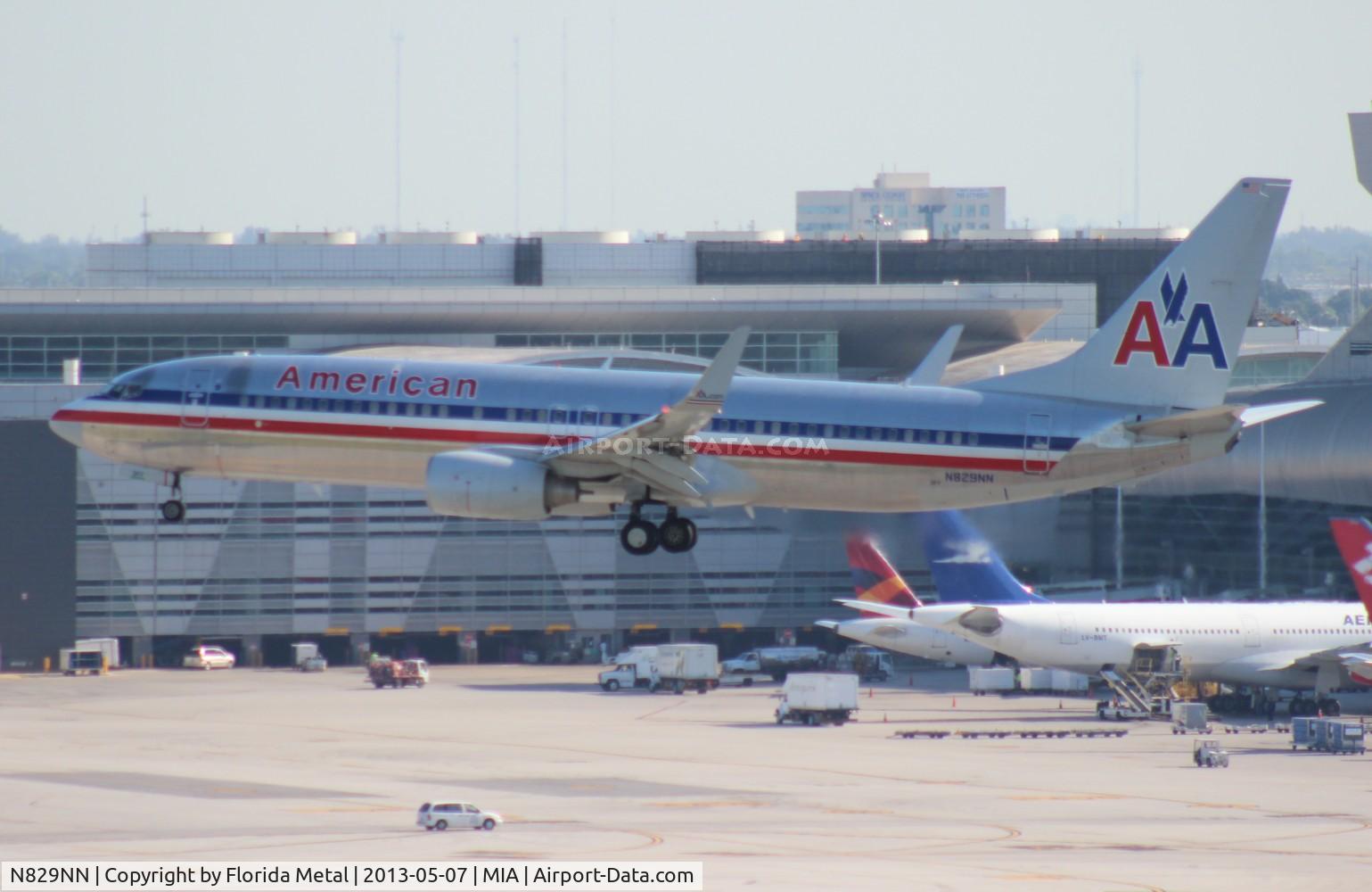 N829NN, 2010 Boeing 737-823 C/N 33210, American 737-800