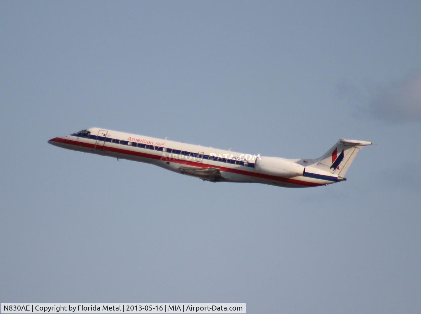 N830AE, 2002 Embraer ERJ-140LR (EMB-135KL) C/N 145615, American Eagle E140