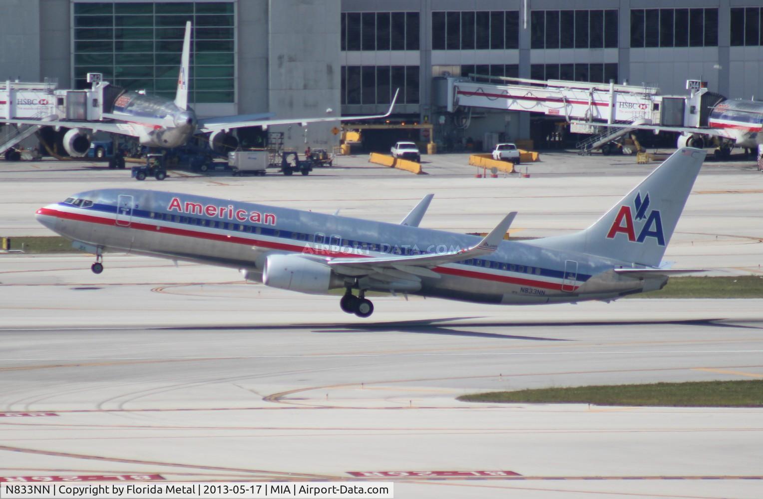 N833NN, 2010 Boeing 737-823 C/N 31093, American 737-800