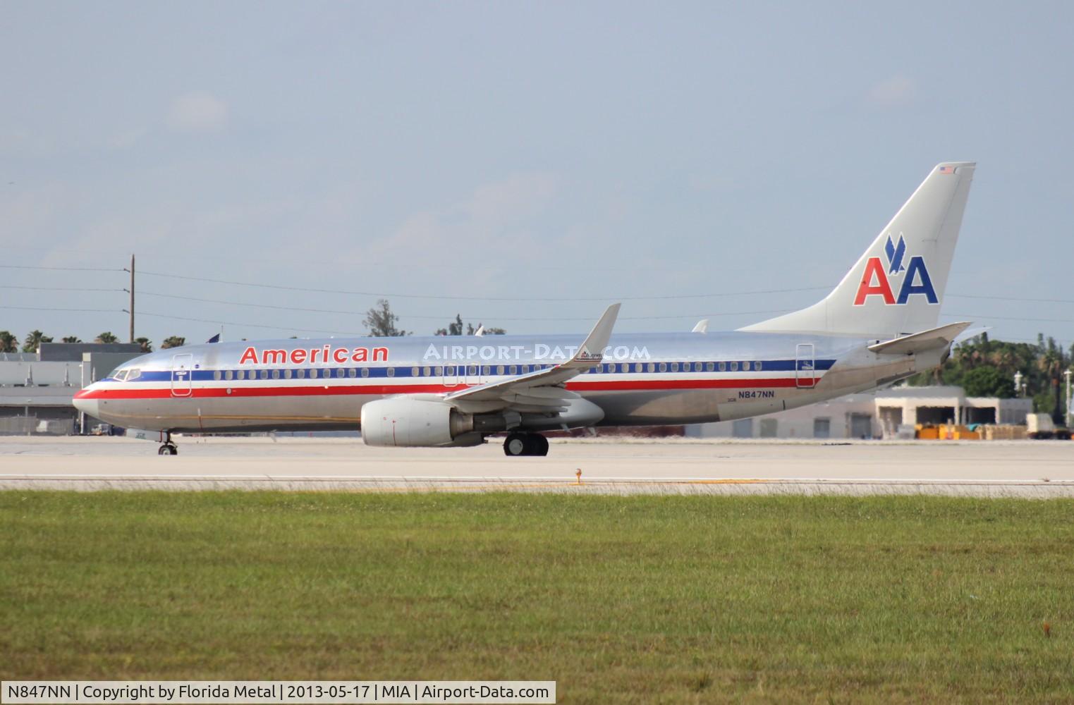 N847NN, 2010 Boeing 737-823 C/N 29575, American 737-800