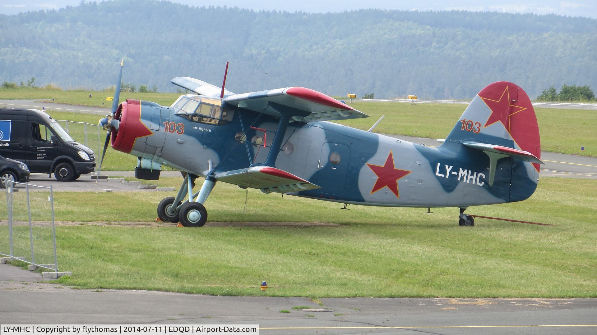 LY-MHC, Antonov An-2R C/N 1G215-33, Antonov An-2 Bayreuth Airport