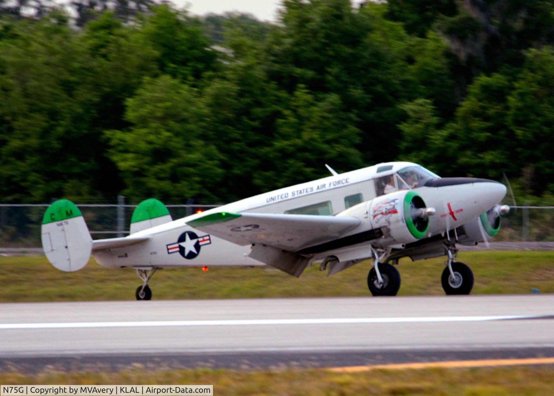 N75G, Lockheed 18 Lodestar C/N 2482, 2014 Sun n Fun