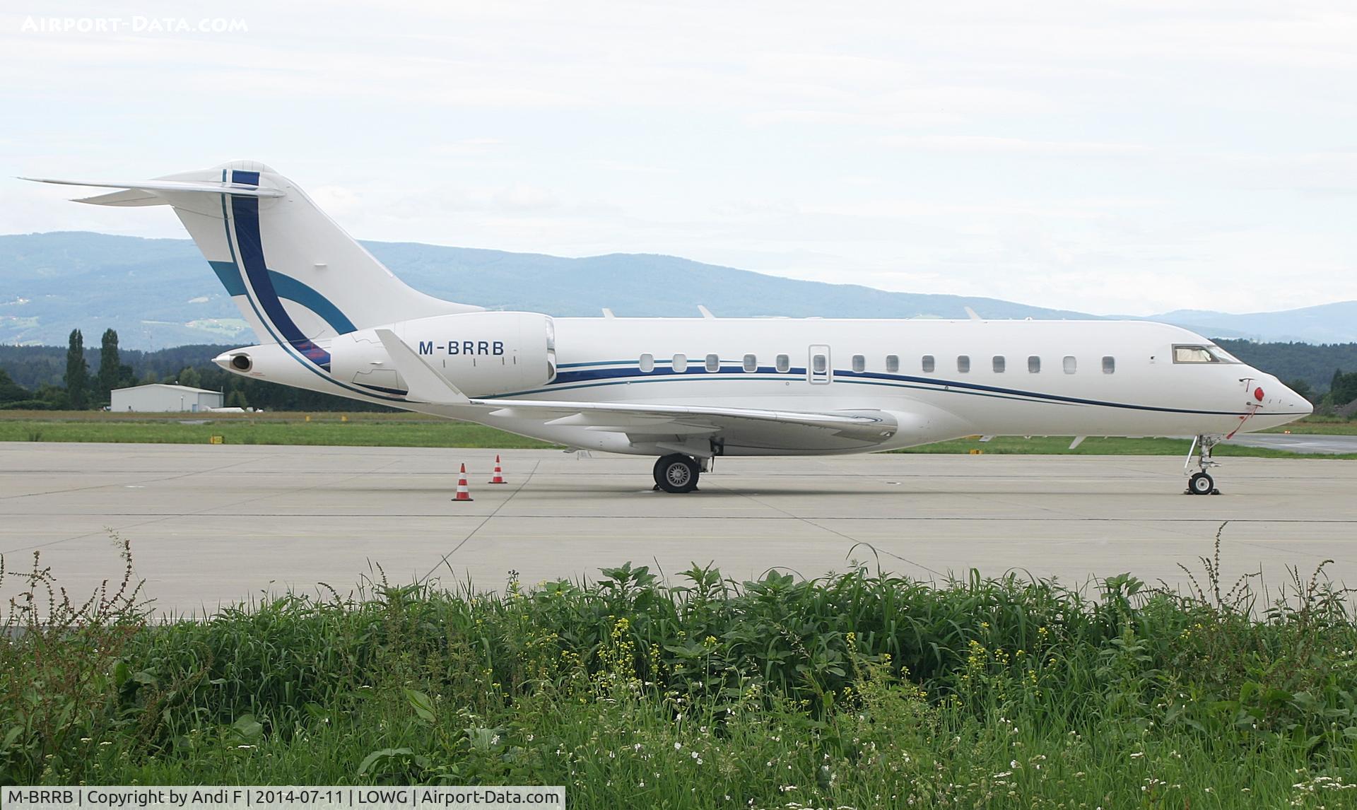 M-BRRB, 2009 Bombardier BD-700-1A11 Global 5000 C/N 9325, Damstone Limited Global 5000