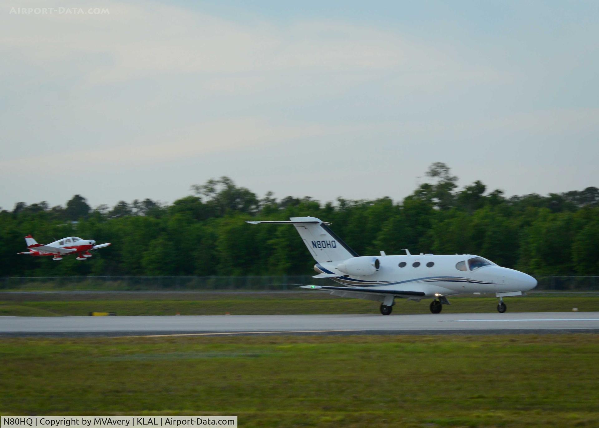 N80HQ, 2007 Cessna 510 Citation Mustang C/N 510-0021, 2014 Sun n Fun