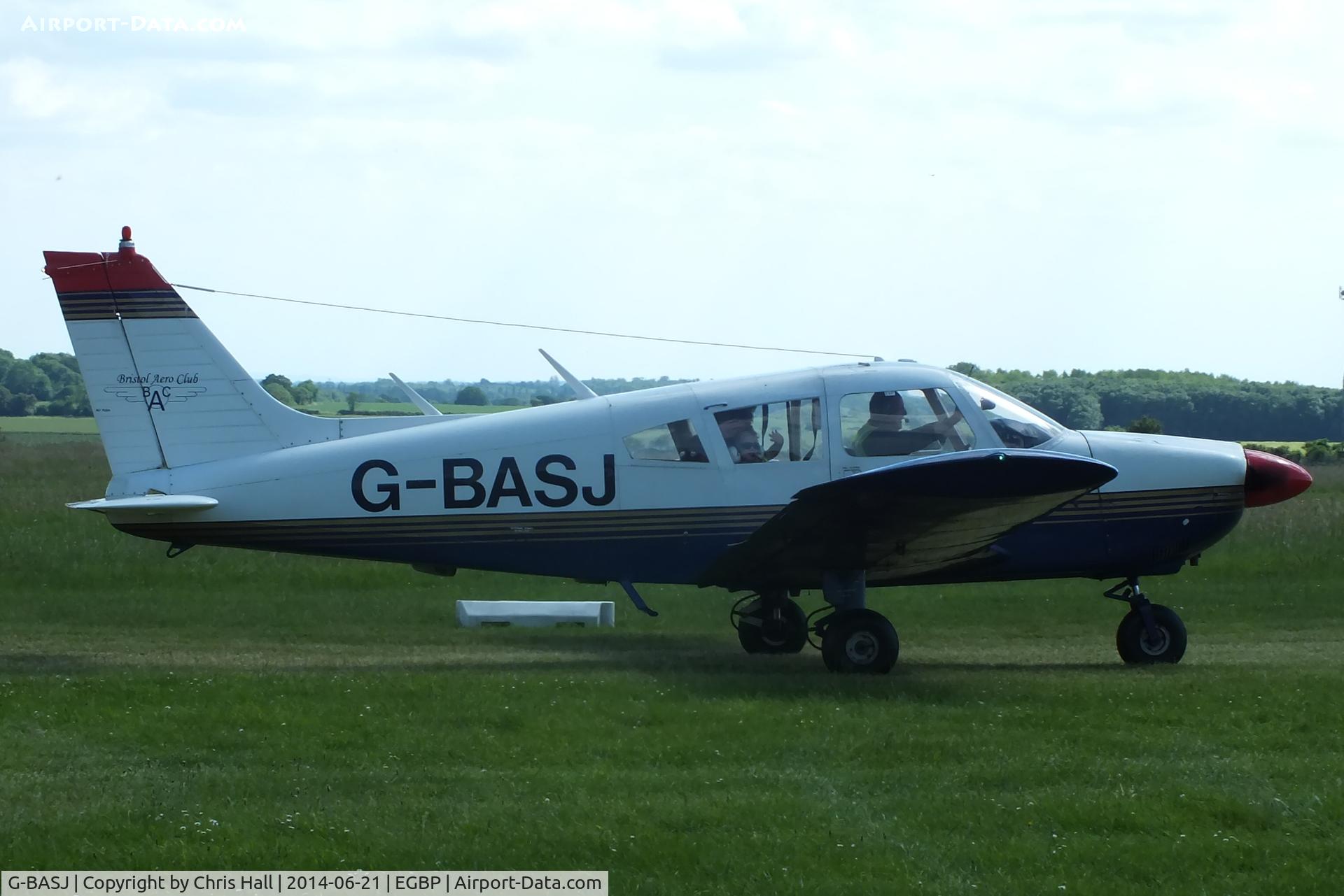 G-BASJ, 1972 Piper PA-28-180 Cherokee C/N 28-7305136, Bristol Aero Club