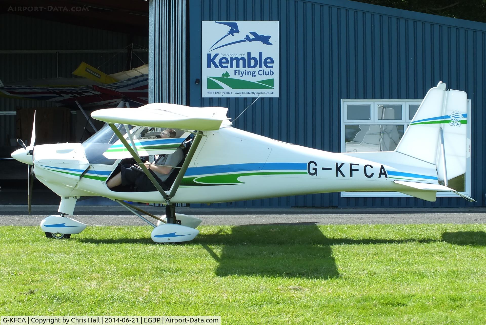 G-KFCA, 2013 Comco Ikarus C42 FB80 C/N 1309-7282, privately owned