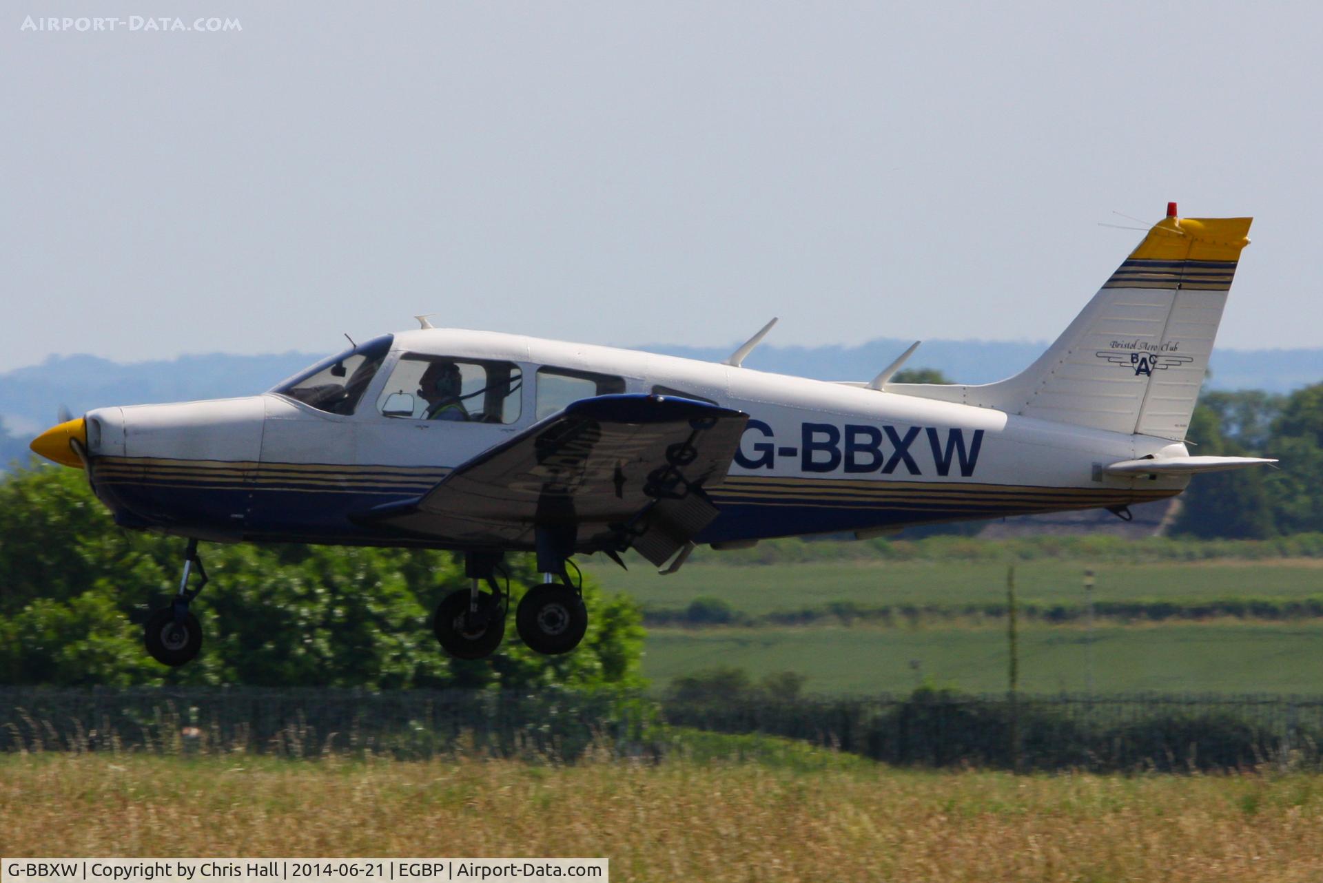 G-BBXW, 1973 Piper PA-28-151 Cherokee Warrior C/N 28-7415050, Bristol Aero Club