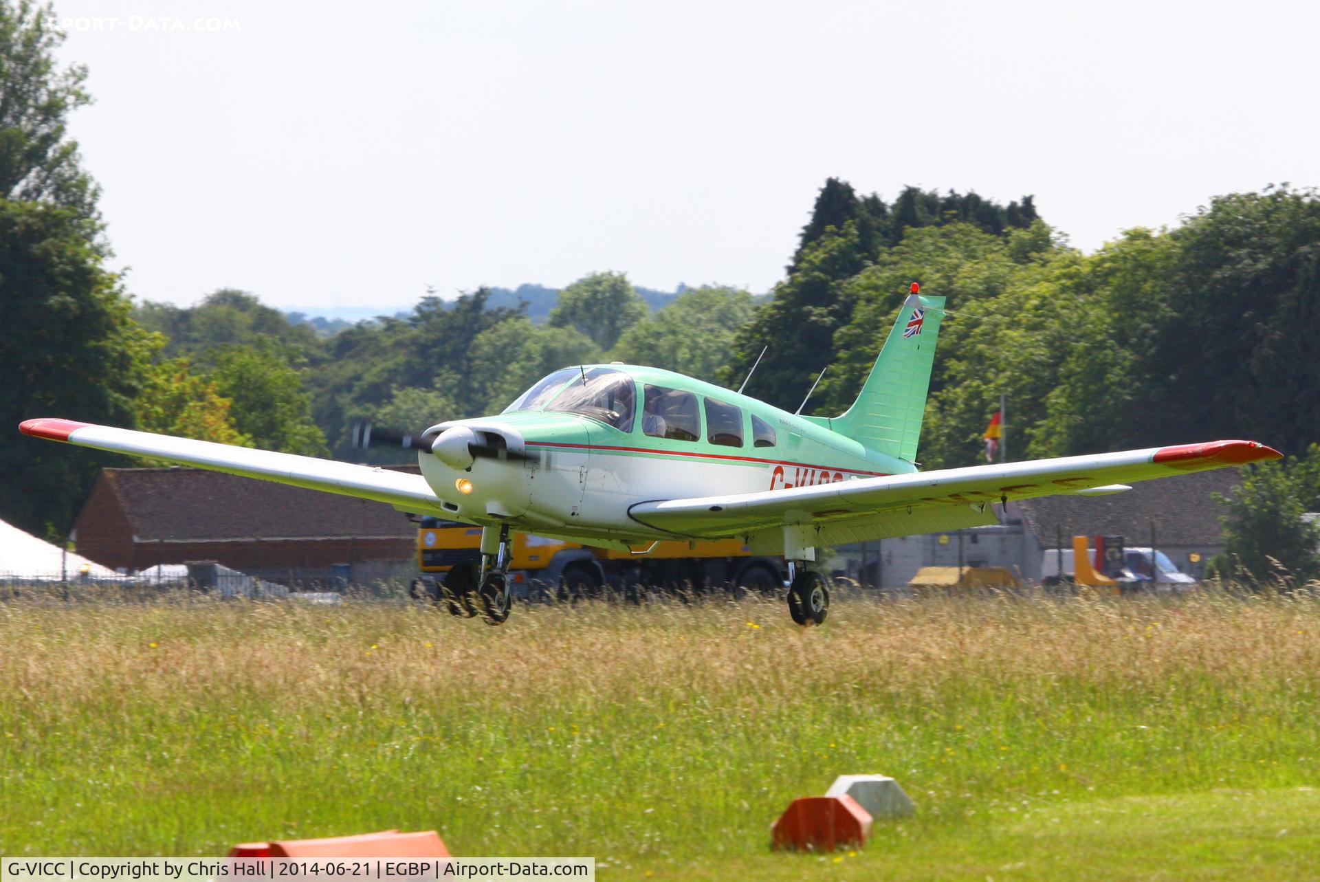 G-VICC, 1979 Piper PA-28-161 Cherokee Warrior II C/N 28-7916317, Kemble resident