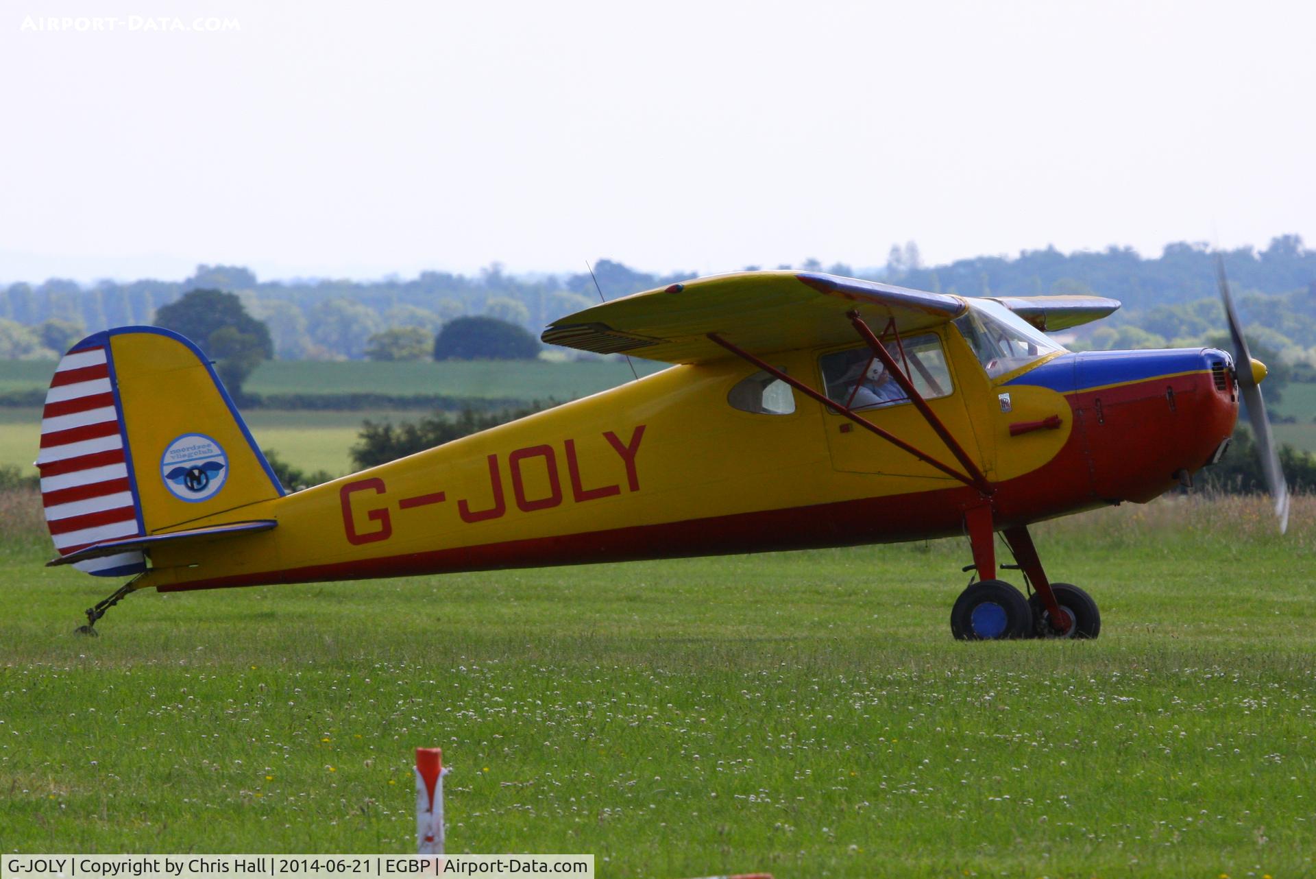 G-JOLY, 1947 Cessna 120 C/N 13872, privately owned