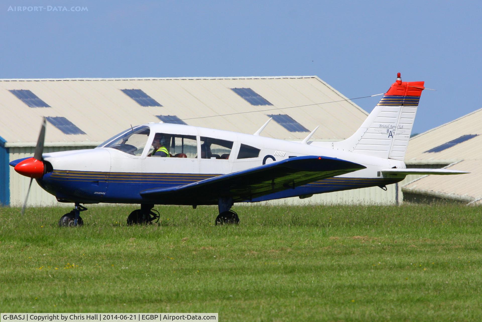 G-BASJ, 1972 Piper PA-28-180 Cherokee C/N 28-7305136, Bristol Aero Club
