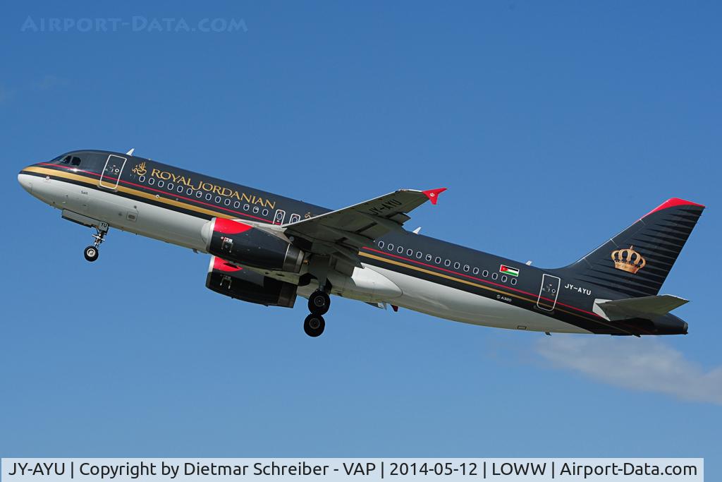 JY-AYU, 2012 Airbus A320-232 C/N 5128, Royal Jordanian Airbus 320